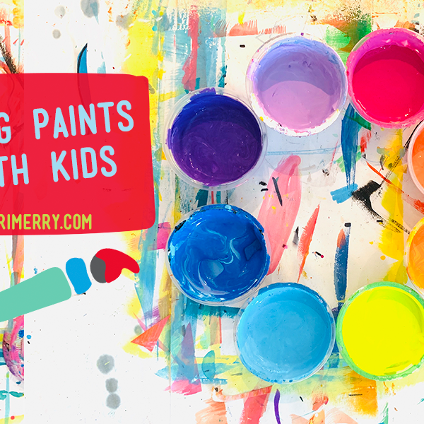 Mixing Paint Colors with Kids